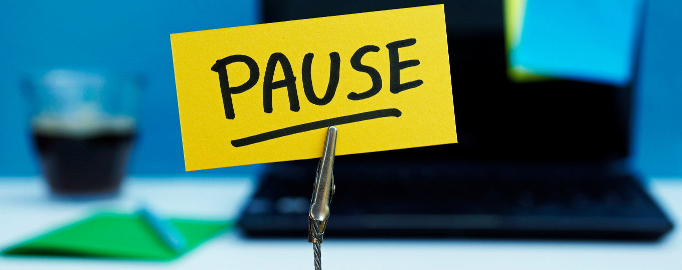 Les pauses expliquées